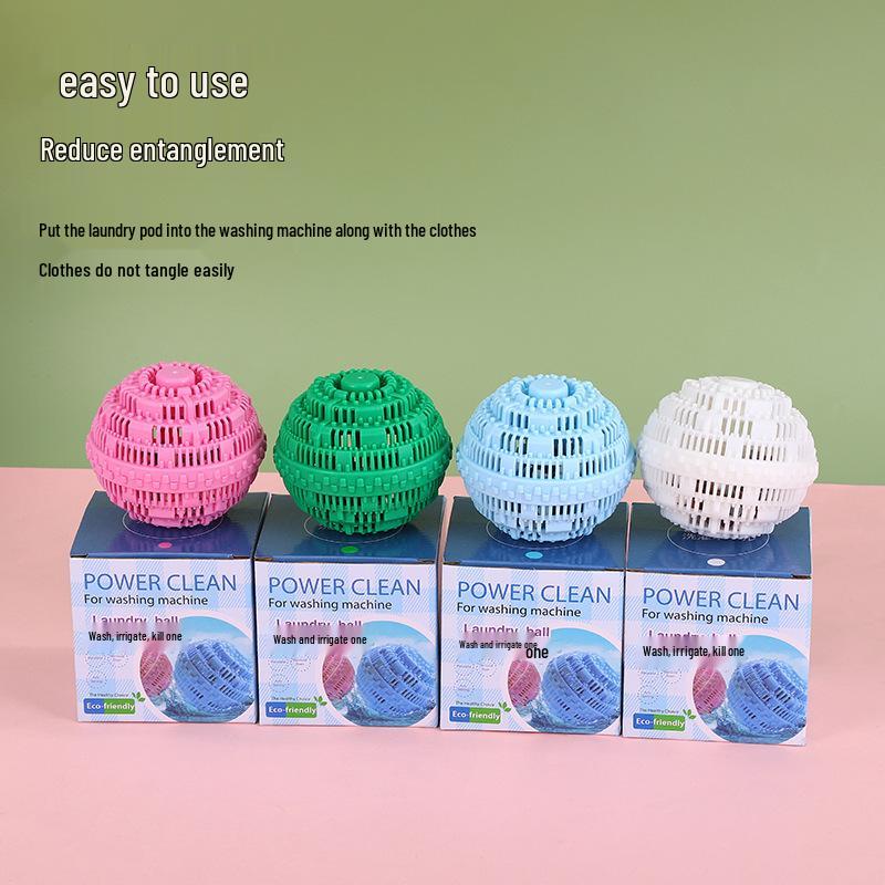 XL Laundry Ball: Stain Remover, Anti-Tangle, Fragrance Retention, Increased Friction, Magic Cleaning Gadget