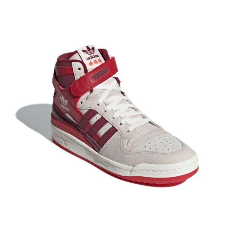 Adidas Originals Forum 84 High Άνετα Ψηλά Αθλητικά Παπούτσια Unisex Αθλητικά Παπούτσια Βαθύ-Κόκκινο GX9061