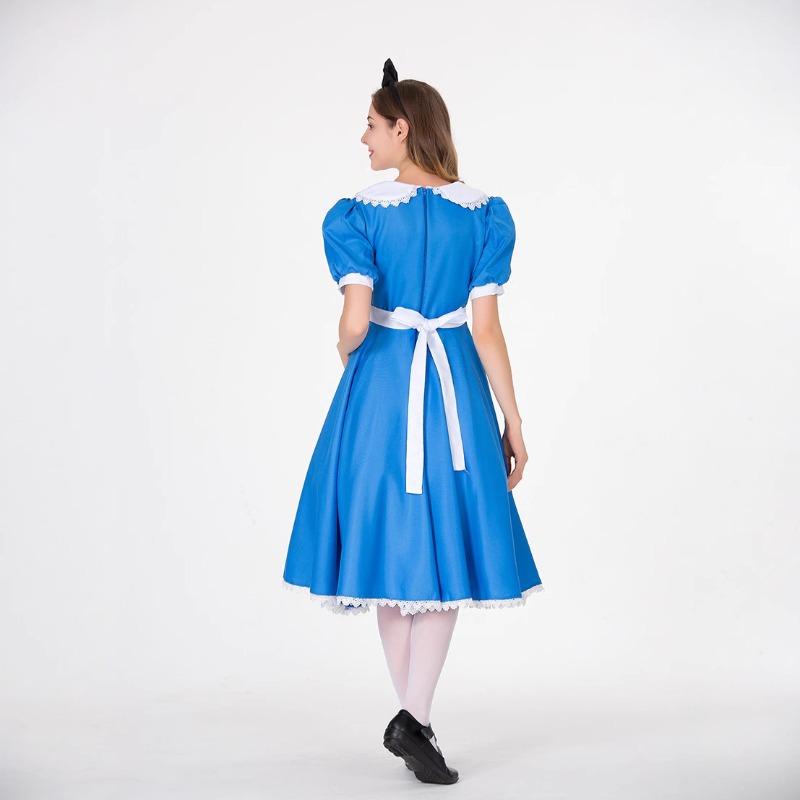 New parent-child clothing, Alice in Wonderland Blue Ranch, Wizard of Oz heroine Dorothy photography clothing