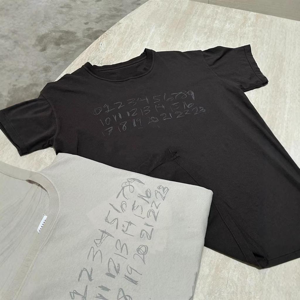 2026 Spring/Summer Women's Casual Cotton Round Neck Letter T-Shirt - Loose Fit, Short Sleeve, Trendy & Versatile