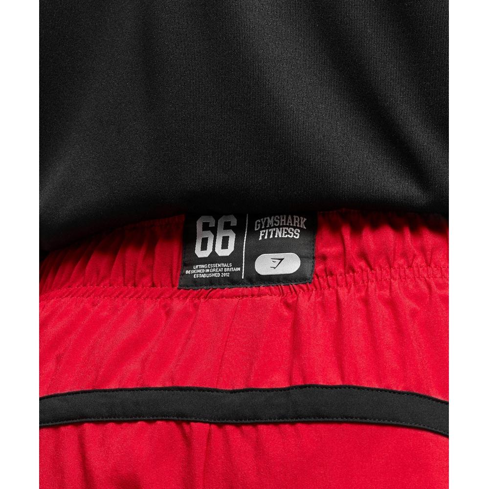 Gymshark Varsity 7  Shorts Conditioning Red A3b2w Rbwv