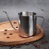 350ml Stainless Steel Pour Over Kettle Gooseneck Spout Coffee Tea Pot Long Narrow Drip Cup Camping Coffee Pot for Travel Outdoor