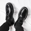 2025 S/A New British Classic Business Causal Leather Shoes For Men's Black Hombre Daily Teenagers Dress Banquet ceremony