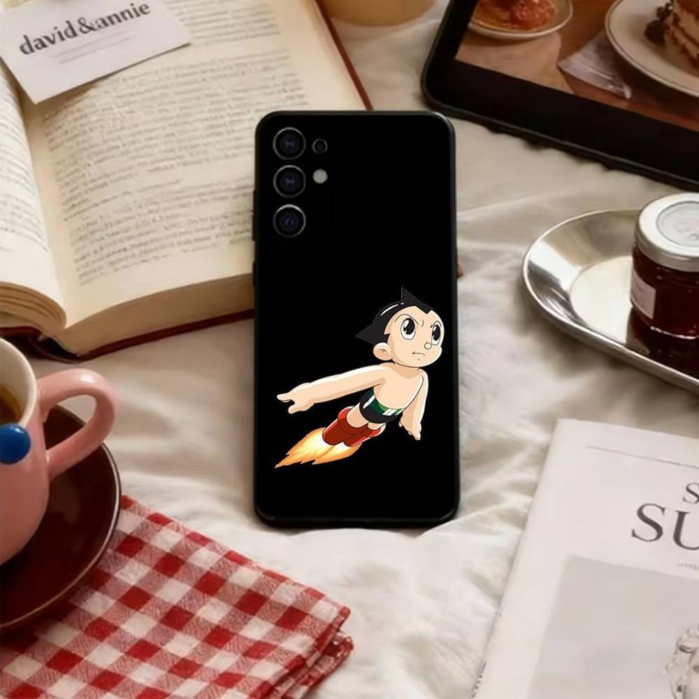 Astro Boy Phone Case For Samsung S25,S24,S21,S22,S23,S30,Ultra,S20,Plus,Fe,Lite,Note,10,Soft Black Cover