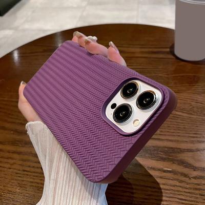 Ins Fashion Herringbone Sweater Knitting Phone Case For Iphone 14 13 12 11 Pro Max Korea Silicone Shockproof Bumber Back Cover