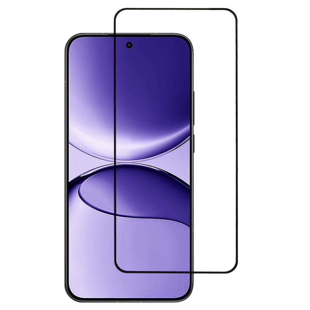 For Xiaomi Redmi Turbo 4 Pro 5G Tempered Glass Electroplating Anti-Fingerprint Silk Printing Full Glue Screen Protector