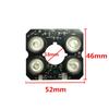 4 Led Array Infrared 90 Degrees Bulbs 850Nm Ir Board Illuminator 4X Ir Led Board For Cctv Camera Night Vision