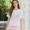 BuTTerfly PrinTing T shirT Color es2oTh18