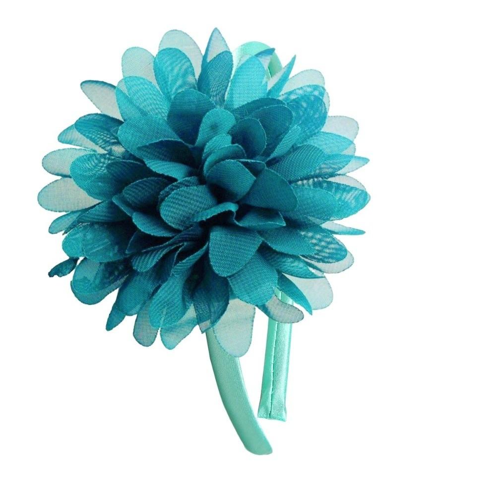 Großes Blumen Haarband Prinzessinnen Haarband Mode Accessoire Kopfbedeckung Haarschmuck