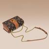 Textured Niche Underarm Bags for Women  Autumn and Winter Printed Letters Small Square Bags  High End Crossbody Bags