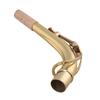 Bstinay Golden Brass Alto Saxophone Elbow Bend Neck Nozzle 16x2.1cm