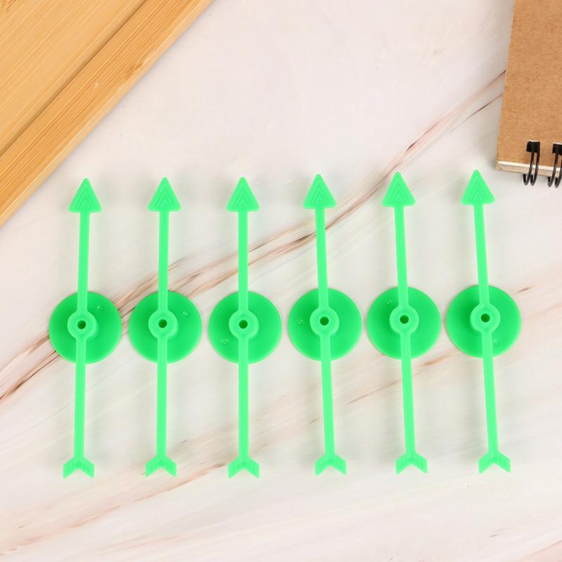 6 PCS 10CM Plastic Rotating Arrow Pointer DIY Board Game Children's Toy Accessories DIY Accessories