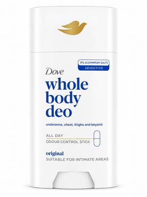 Dove Whole Body Deo Deodorant Stick For Women, Original 75