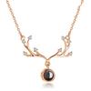 Antler Styling Design Simple Collarbone Chain Female Student