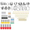 126Pcs Polymer Clay Use Earring Cutter Geometric Shape Craft Mold Jewelry Tool  Jewelry Making