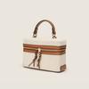 Cross-mirror box bag, small square bag, shoulder messenger women's bag, fashionable versatile handbag, niche