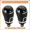 New Model High Quality 5 6 Speed Gear Shift Knob Leather Lever Stick for Volkswagen VW Universal Polo Golf Jetta Car Accessories