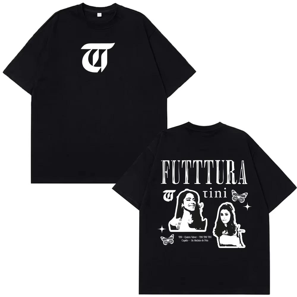 Inger TINI STOESSEL Futtura Album Merch T-shirt Men Women Fashion Tees Cotton Casual Vintage Short Sleeves Top S