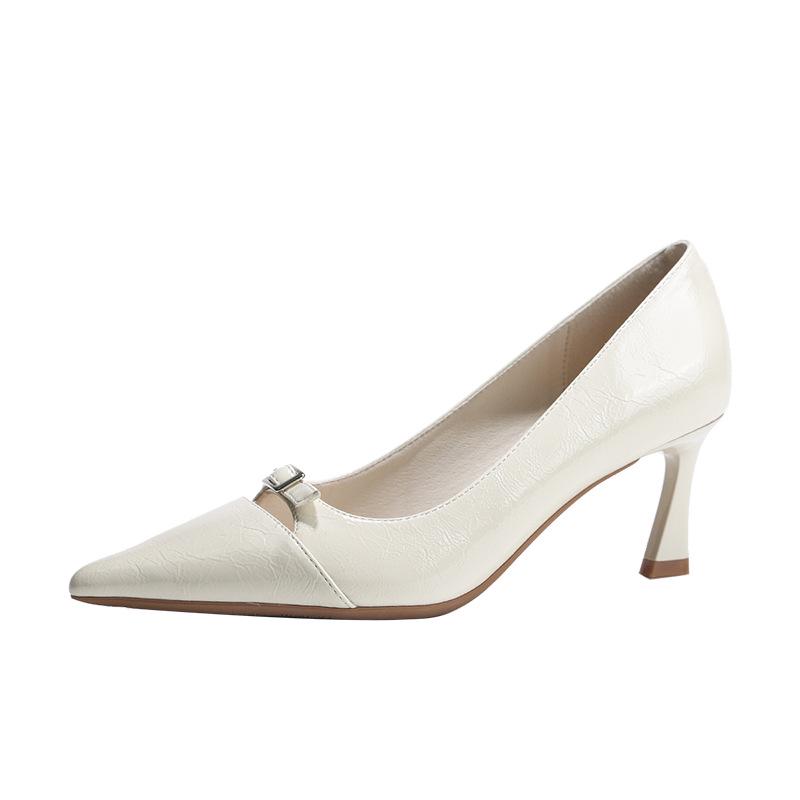 BEIJIANI 3358-23 French Minimalist Commuter Stiletto Heels for Women