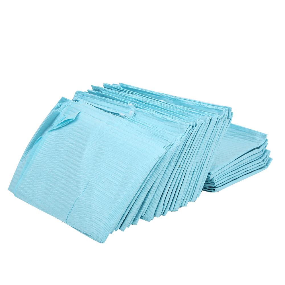 

30 шт. в упаковке одноразовые нагрудники для стоматологов на шнуровке шейный платок шарф полотенца стоматологические принадлежности