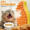 Pet Grooming Brush Electric Spray Water Spray Kitten Pet Comb Soft Silicone Depilation Cats Bath Hair Brush Grooming Supplies