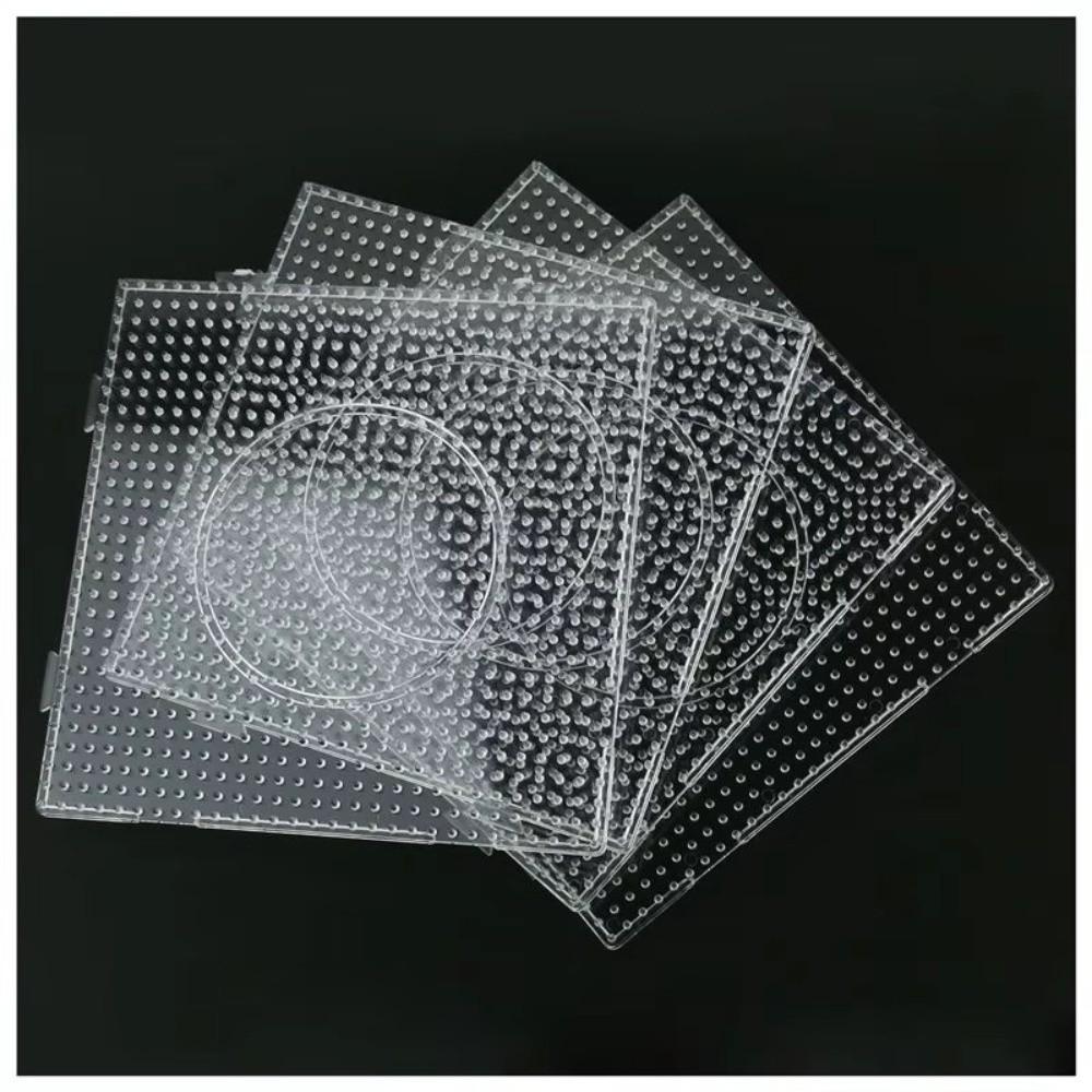 4Pcs DIY Perler Beads Boards Heat Resistant Melting Beads Boards  Beading Supplies