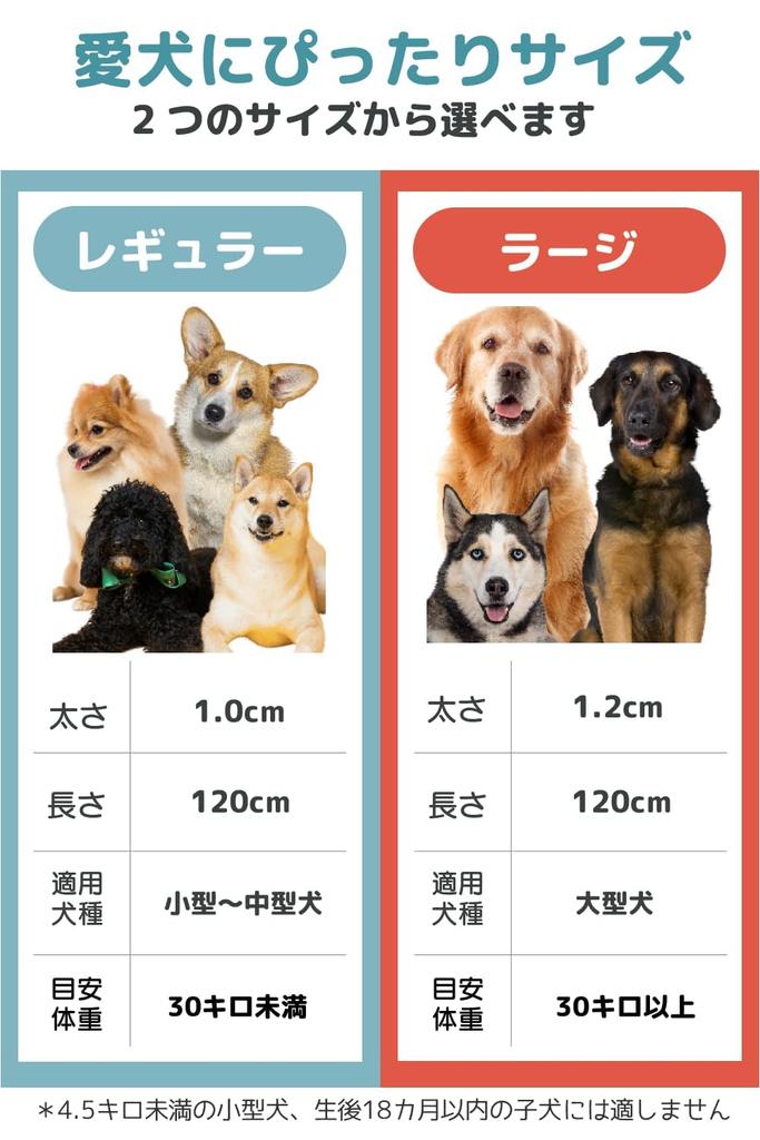 Slip Lead by Cesar Millan Length Thickness by Dog for medium and large dogs Regular small and medium Approximate weight under [Genuine Product] 120cm,