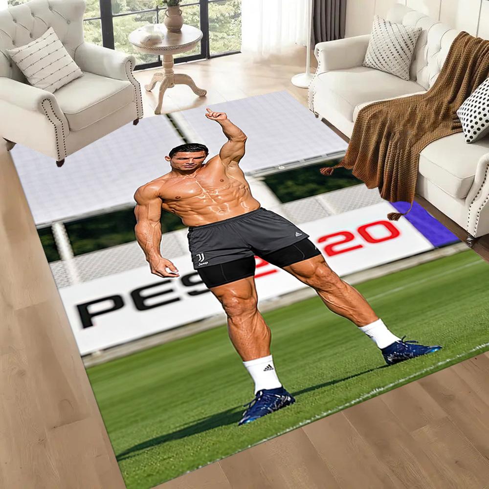 Cristiano Ronaldo Carpet Suitable For Hallway Playrooms Study Room Foyer Antislip Carpet Decorate Offices Gift For Festivals