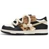 Dunk Low 'Panda' Low Top Skateboard Shoes GS Black Rice Yellow CW1590-100(Teamfour-)