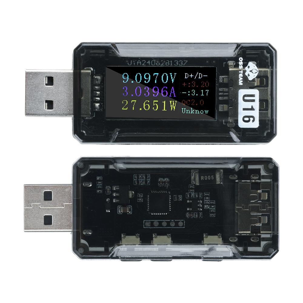 DC4-25V Fast Charging Tester Type-C/USB PD/QC2.0/QC3 High Accuracy Voltage Current Inspection Trigger Capacity Tester