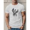Europese maten Phoenix Heren Zomer T-shirt met korte mouwen