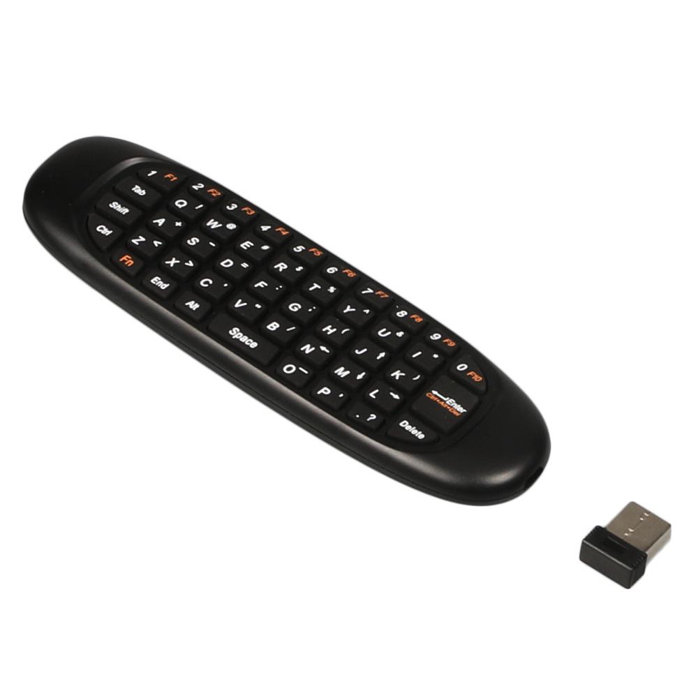 Popular T10 2.4G Wireless Air Mouse Remote with Dual-Sided Keyboard for Android