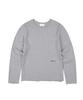 EEERRR Blank Er Cutting Slub Crop Long Sleeve (3 Colors)