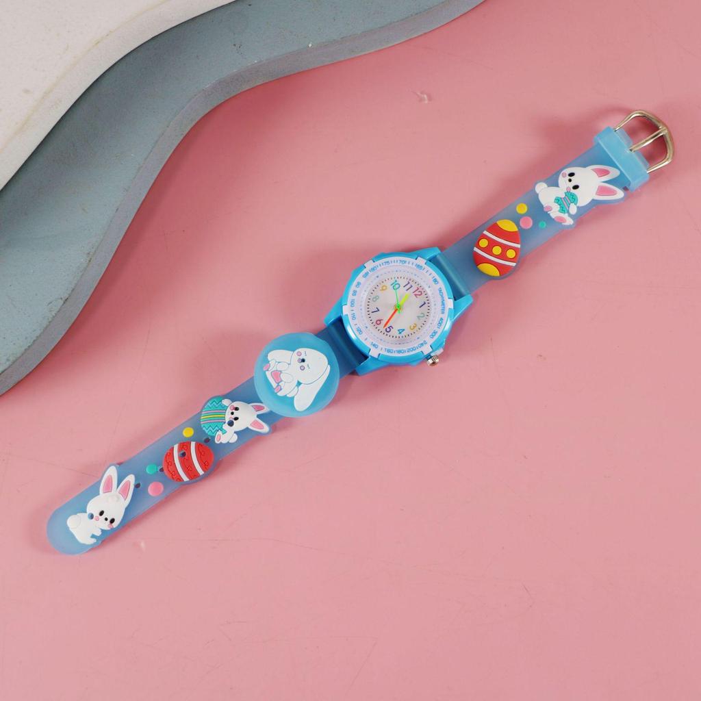 Cartoon Luminous Strap Children's Watch - Creative Birthday Gift for Elementary School Students