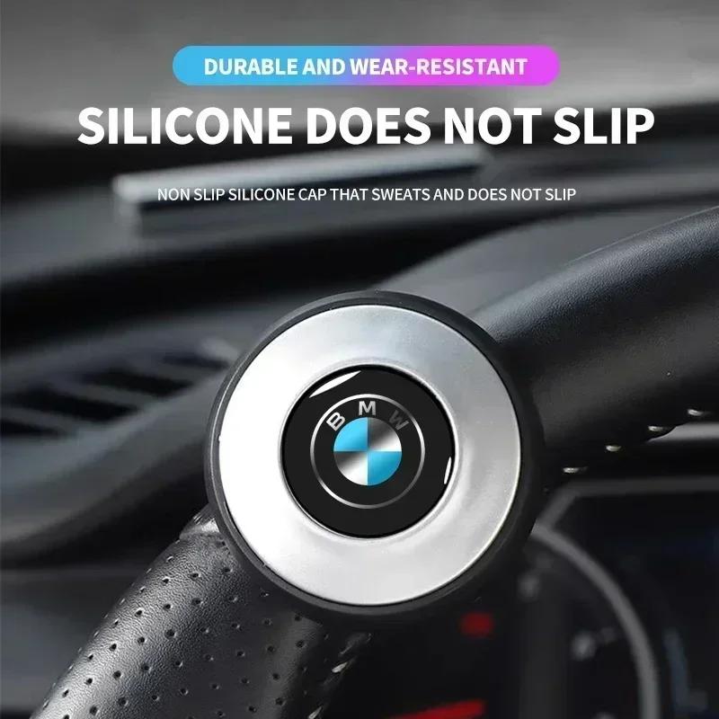 2025 Car For BMW Car Turning Steering Wheel Booster Spinner Knob 360 Degree For BMW M Performance E36 E60 E90 X2 X1 X3 X5 E46 E3