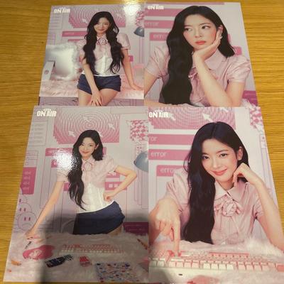 [USED] ITZY ON AIR Fan Meeting Rantra Trading Card Rear