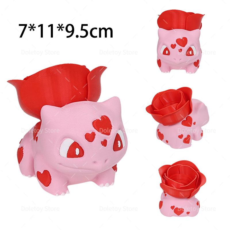 3D Printing Pokemon Action Figures Magikarp Charmeleon Gliscor Bulbasaur Multi-Joint Movable Collection Model Toys Kids Gift