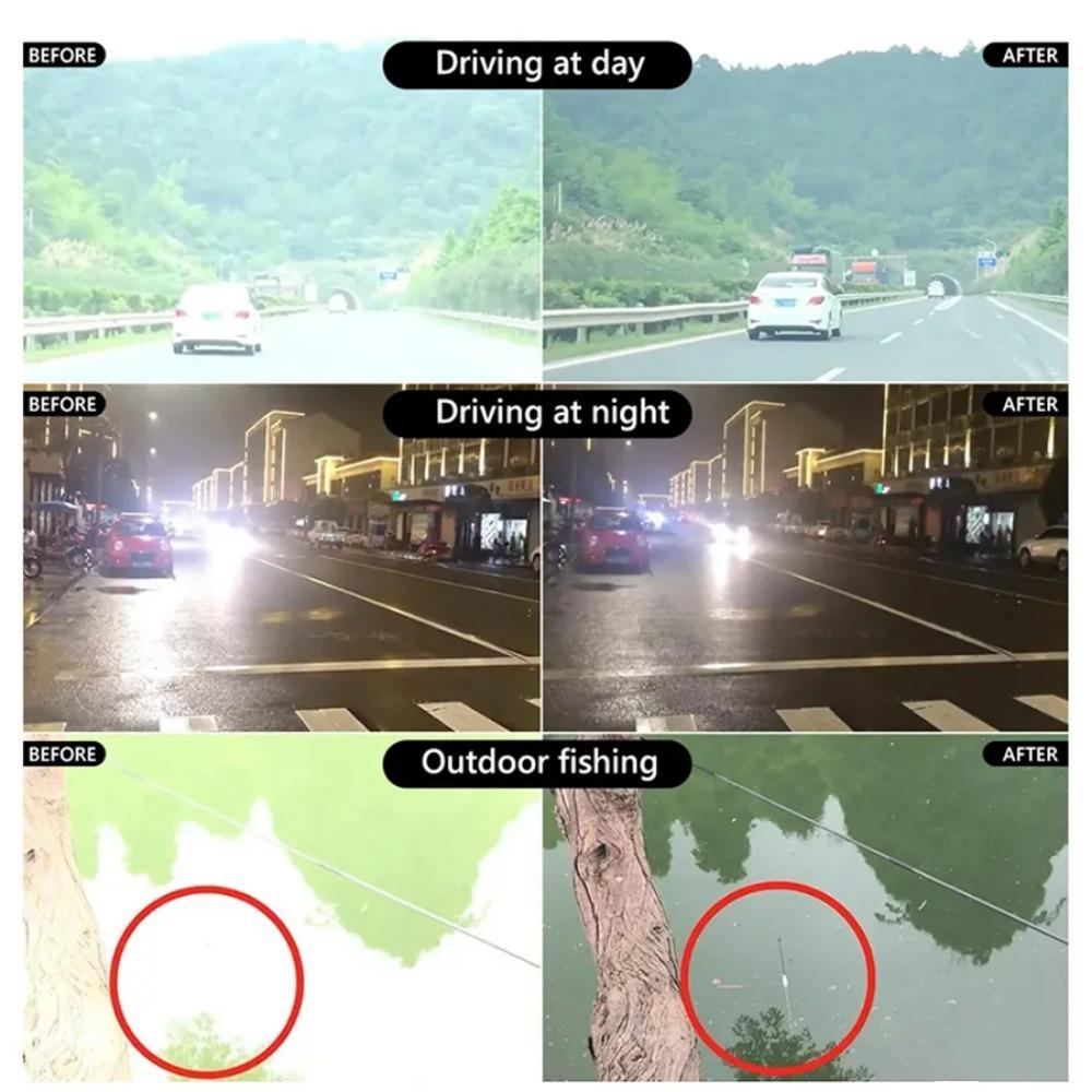 KKJOY Photochromic Polarized Sunglasses UV400 - Day Night Vision Driving Fishing Chameleon Eyewear
