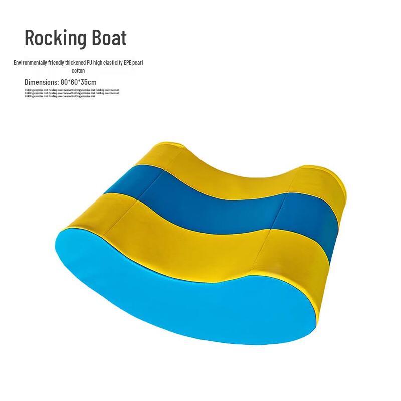 WEZHO Kindergarten Sensory Soft Rocking Boat