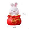 Statue Sculpture Photo Props Indoor Money Box Figurines for Desktop