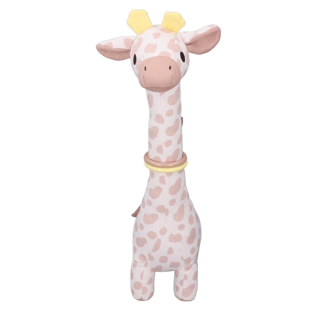 Plush Giraffe Teether Toy Fun Teether Design Cute Infant Plush Stuffed Giraffe Toy for 0?1 Years