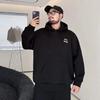 Hanorac pentru bărbați plus size, sportiv, casual, cald, fashion, versatil, respirabil, confortabil, rezistent la șifonare