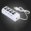 4/7 Ports USB HUB 2.0 Adapter Expander Multi USB Splitter Multiple Extender with LED Lamp Switch for PC Laptop