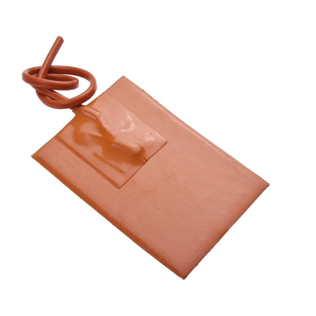 Mat Silicone Heater Pad For Engine Block Tank Oil Pan Heating Plate High-temperature Resistant Easy To Install