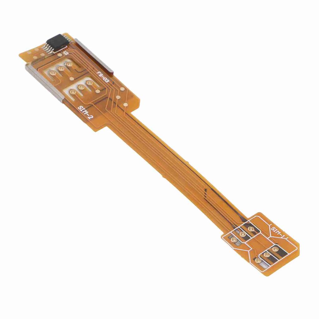 SIM Card Extender Male to Female SIM Card Extension Adapter Micro SMI To Standard SIM Card Soft Flat FPC Cable Extender