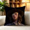 TThe Walking Dead Zombie Survival Horror TV  Pillow Case Square DoubleSided Sofa Cushion Cover Bedroom Bedside Pillow