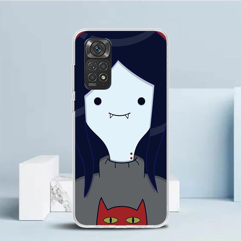 Adventure Marceline Jujuba Soft Cover for Xiaomi Redmi Note 15 14 13 12 Pro Plus Phone Case 14S 11S 11T 11E 10S 10 4G Pattern Sh
