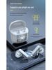 Premium Clear Bluetooth Earbuds: Noise Cancelling, Long Battery, High Sound Quality, Compatible with Apple & Android, Ideal for Running