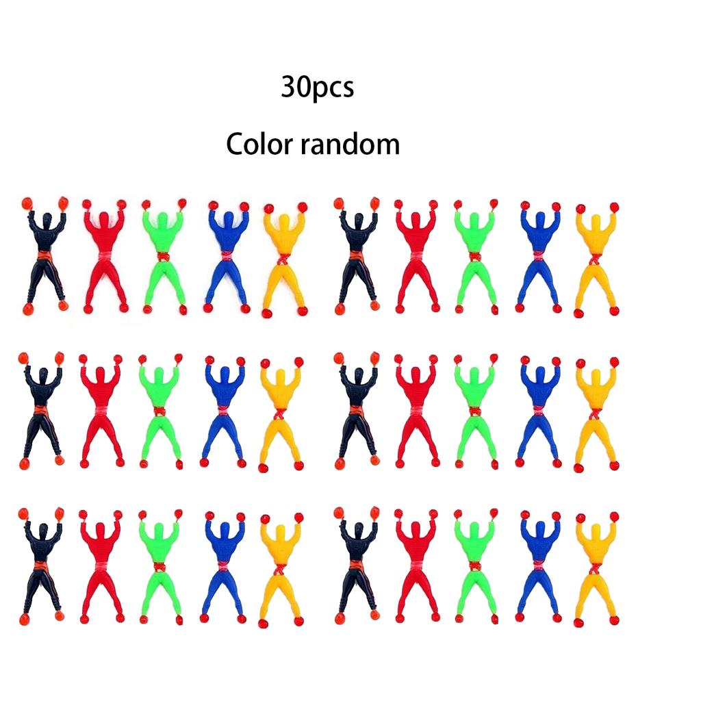 Sticky Person, Wall Climber, Rolling Person, Wall Climber, Toy, Window Climber, Party Gift, Fidget Toy, Color Random