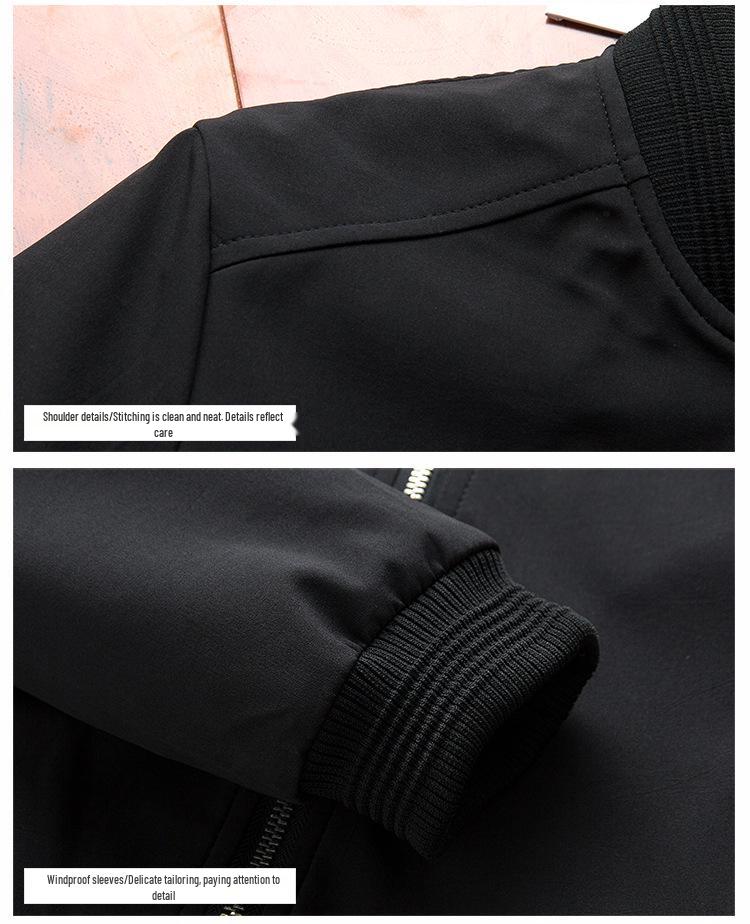 2018 Men's Thin Jacket: Spring/Autumn Casual Korean Style Baseball Outerwear